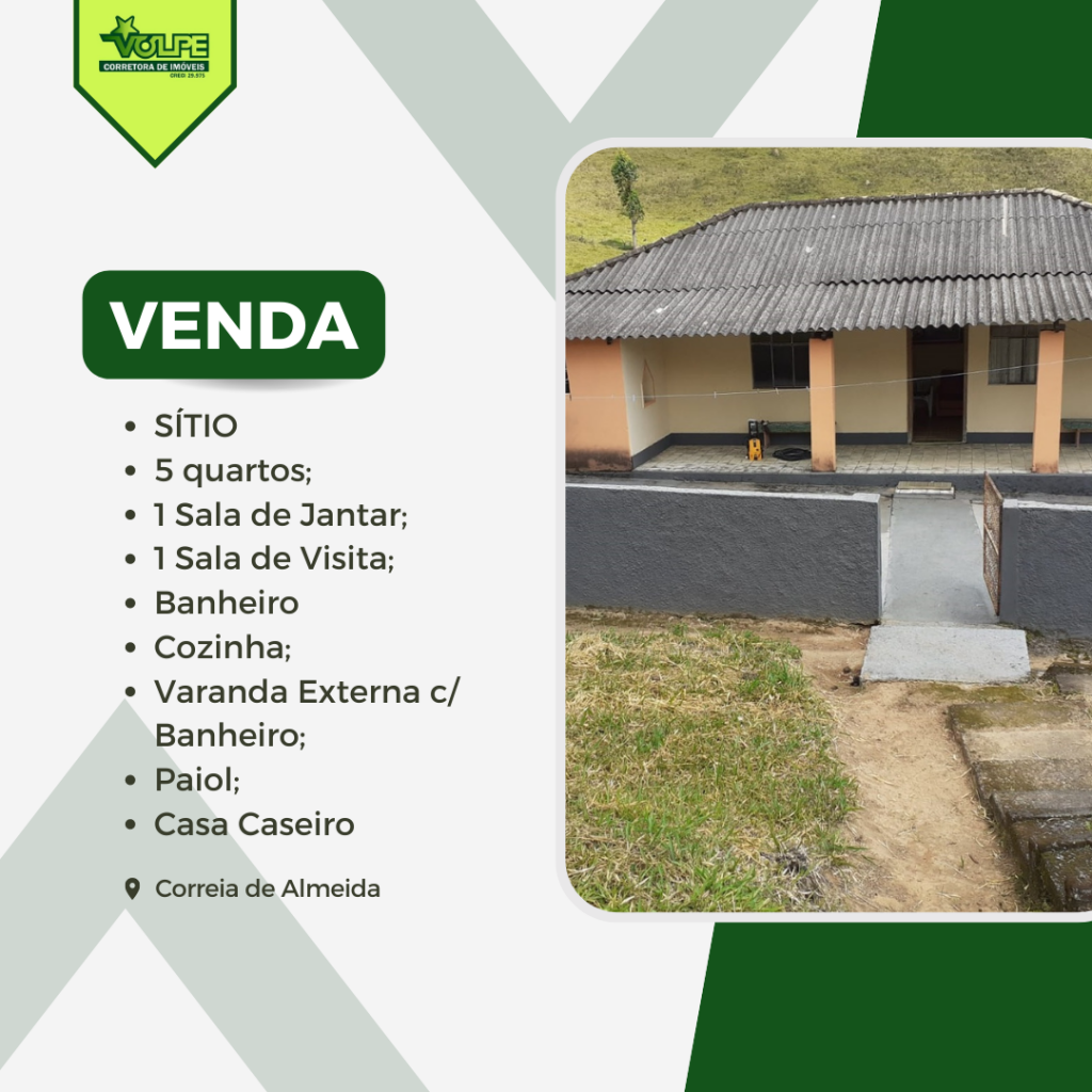 Sítio – Correia de Almeida
