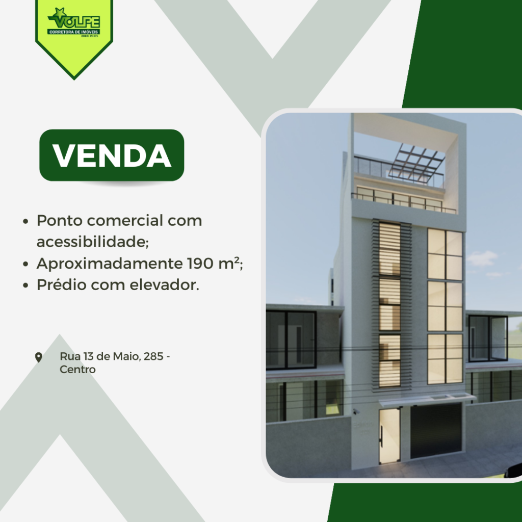 Rua 13 de Maio – Centro