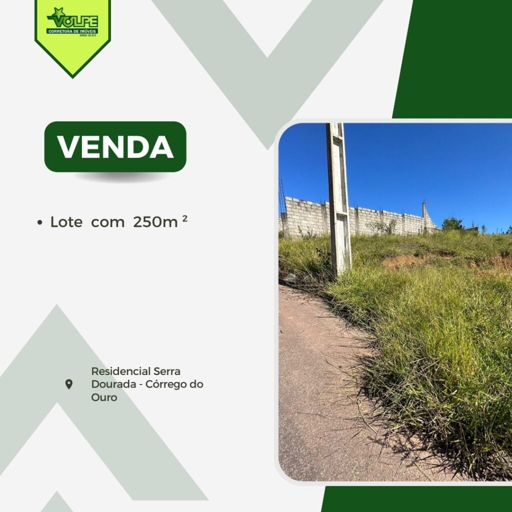 Residencial Serra Dourada – Córrego do Ouro