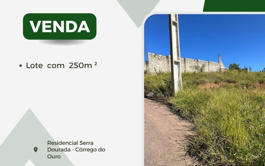 Residencial Serra Dourada – Córrego do Ouro