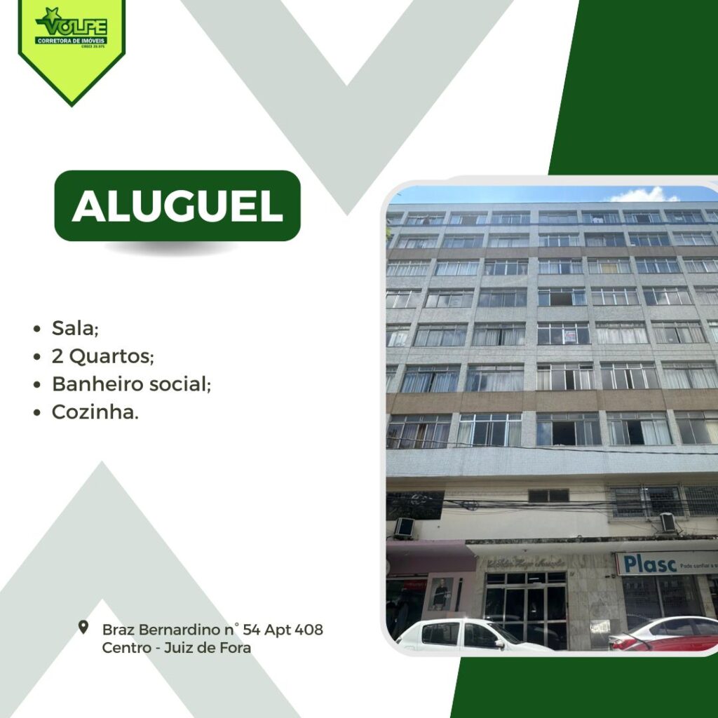 BRAZ BERNARDINO N° 54 APT 408 CENTRO